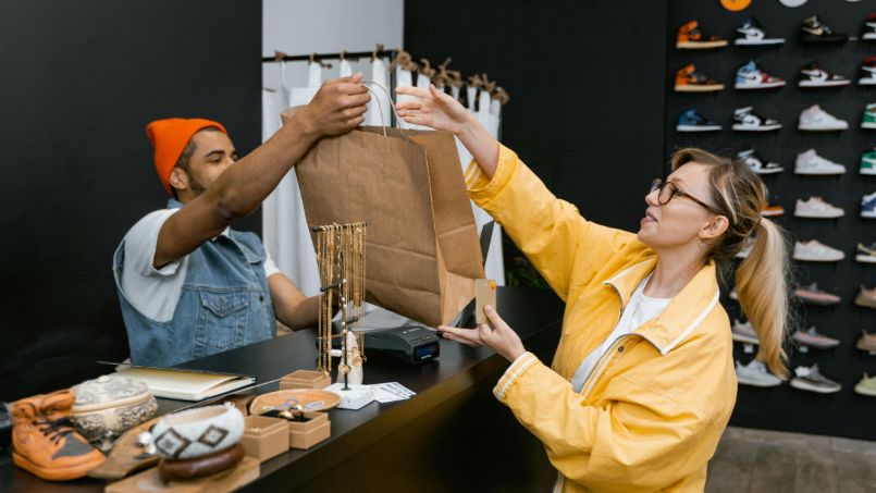 Target store shopping cart
