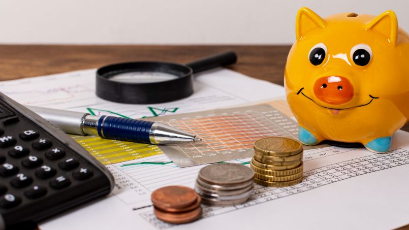 Savings and legal paperwork